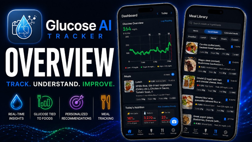 GlucoseAITracker overview video thumbnail